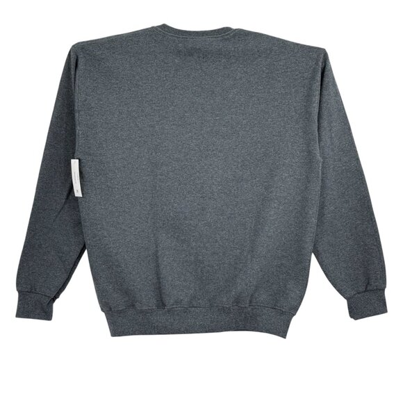 Athletic Works Men's Fleece Dark Gray Sweatshirt M (38-40) Moisture Wicking NWT - Picture 2 of 10